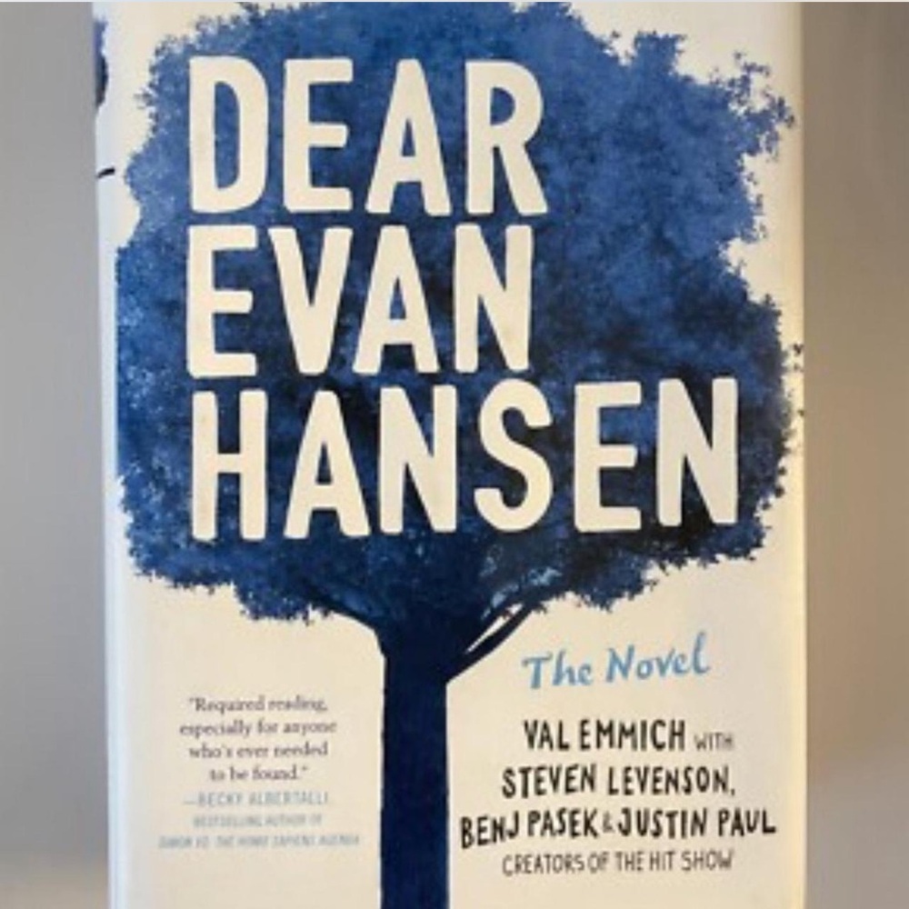Dear Evan Hansen Blue Novel